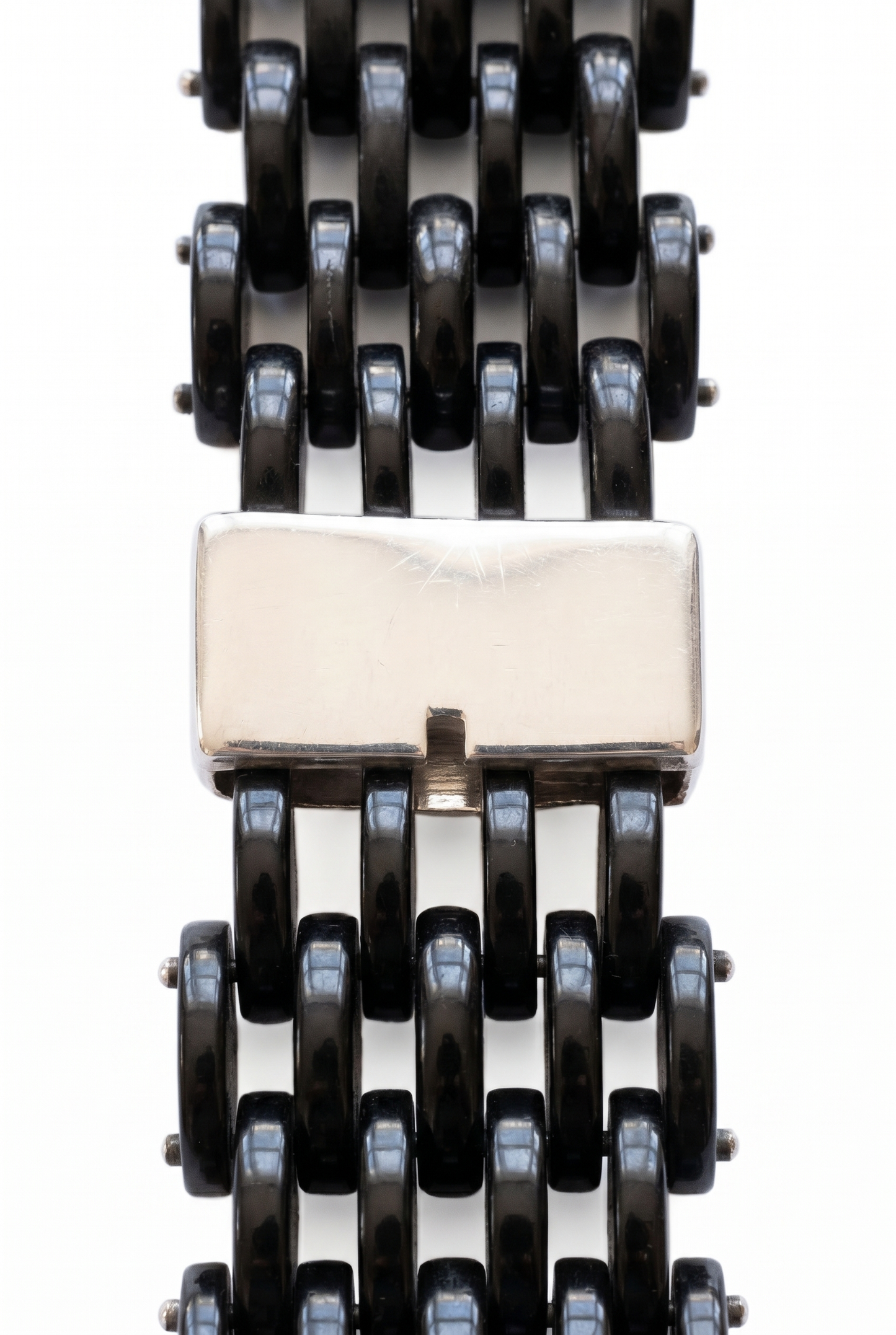 Bracelet Corne Noire & Argent 925